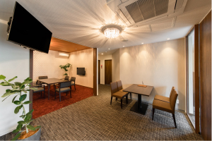 ゆったりとおくつろぎいただけるリビング